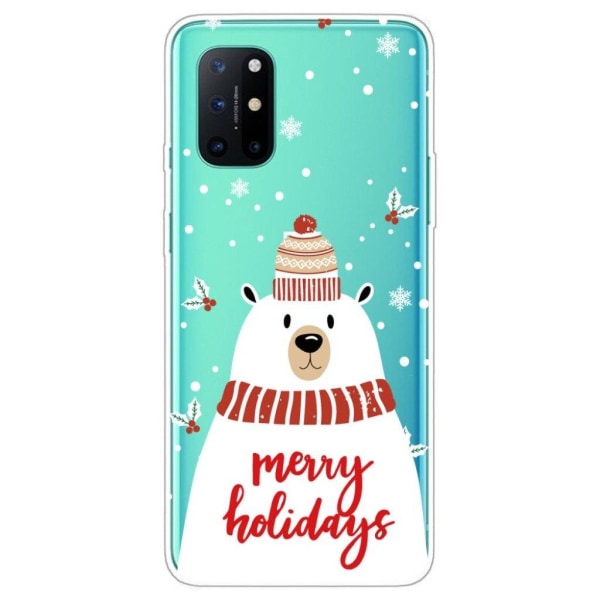 Christmas OnePlus 8T case - Merry Holidays White