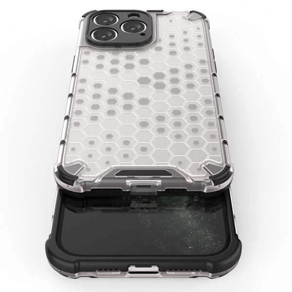 Bofink Honeycomb iPhone 15 Pro Etui - Blå Blue
