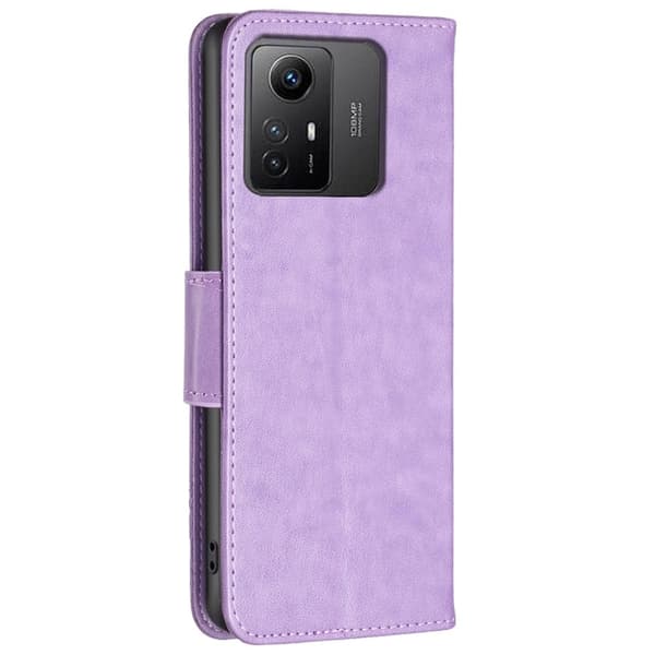 Butterfly Xiaomi Redmi Note 12s Flippetui - Lilla Purple