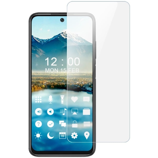 0.3mm hærdet glas skærmbeskytter til Xiaomi Redmi 10 Prime 2022 Transparent