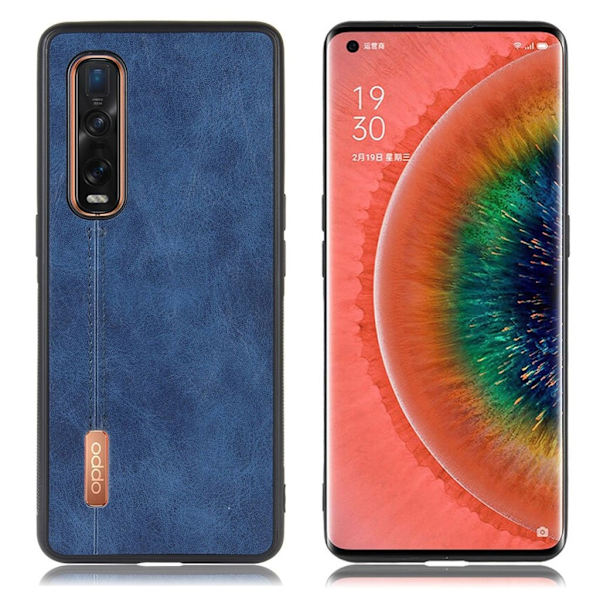 Admiral Oppo Find X2 Pro deksel - Blå Blue