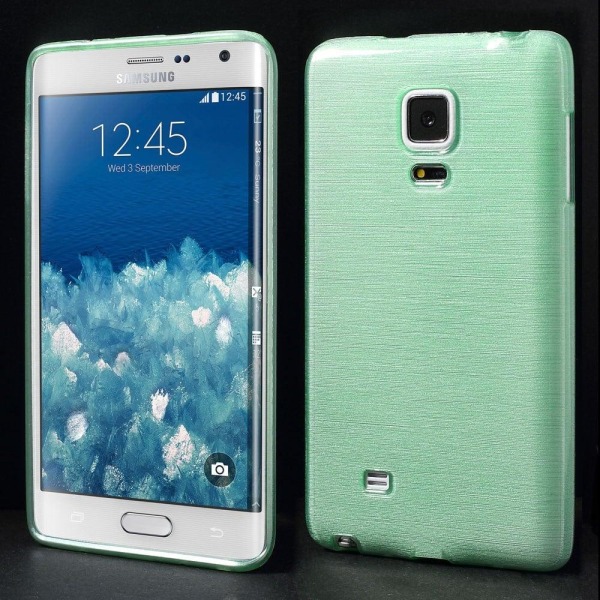 Bremer Samsung Galaxy Note Edge N915 Cover - Cyan Green