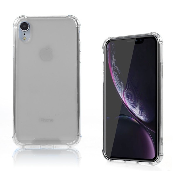 IPhone 9 mobilskal akryl silikon stötdämpande transparent Transparent