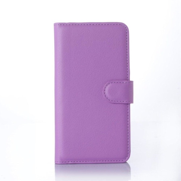 Moen Microsoft Lumia 640 Nahkakotelo Korttitaskuilla - Violetti Purple