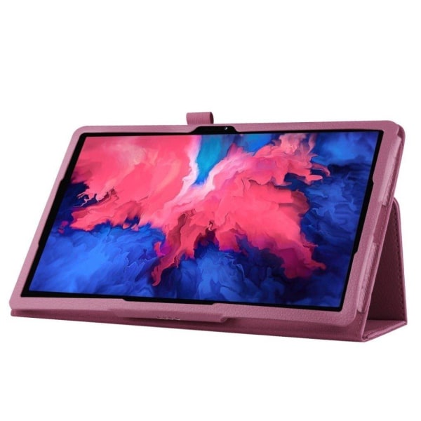 Lenovo Tab P11 Pro litchi texture leather case - Purple Purple