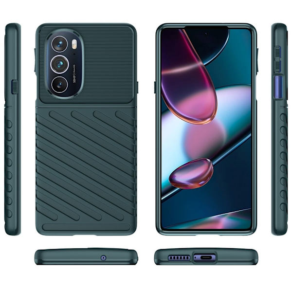 Thunder Motorola Edge X30 Etui - Grøn Green