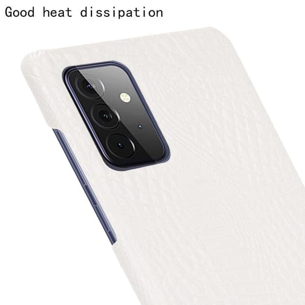 Croco Samsung Galaxy A72 5G skal - Vit Vit