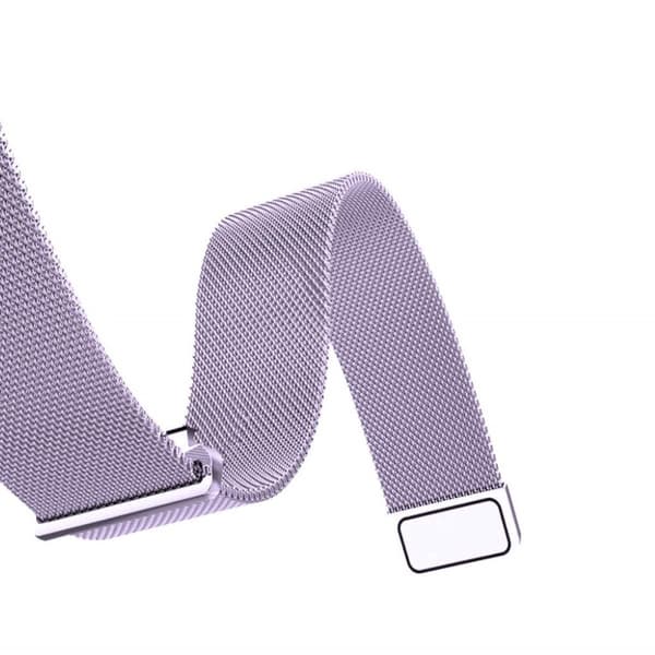 Fitbit Inspire / Inspire HR milanesisk urrem i rustfrit stål - lyselilla Purple