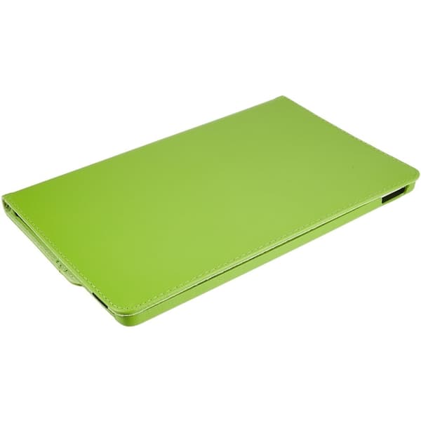 Lenovo Tab P11 (2. generation) flipomslag i læder med elastisk bånd - Grøn Green