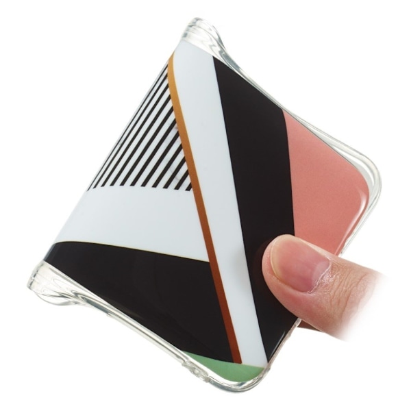 Marble Samsung Galaxy A50 cover - Marmorstriped Mønster Multicolor