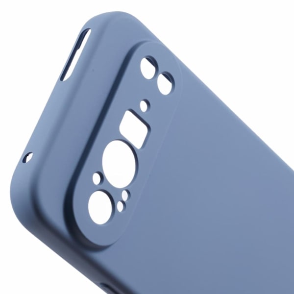 Google Pixel 9 Pro XL-etui 2,0 mm fallbeskyttelse Fleksibelt telefondeksel - Grå Silver grey