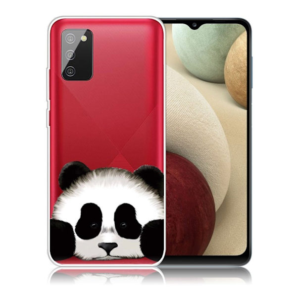 Deco Samsung Galaxy A02s kotelot - Panda White