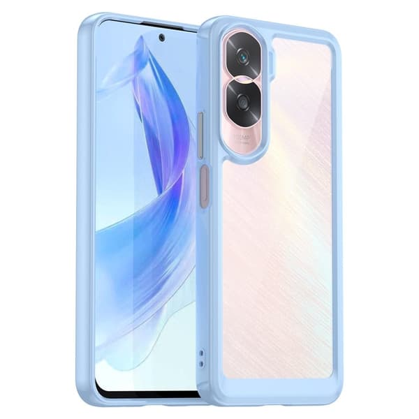 Honor 90 Lite / Honor X50i smart telefonskal i akryl - Blå Blå