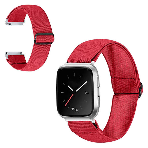 Apple Watch 44mm elastinen ranneke - Punainen Red