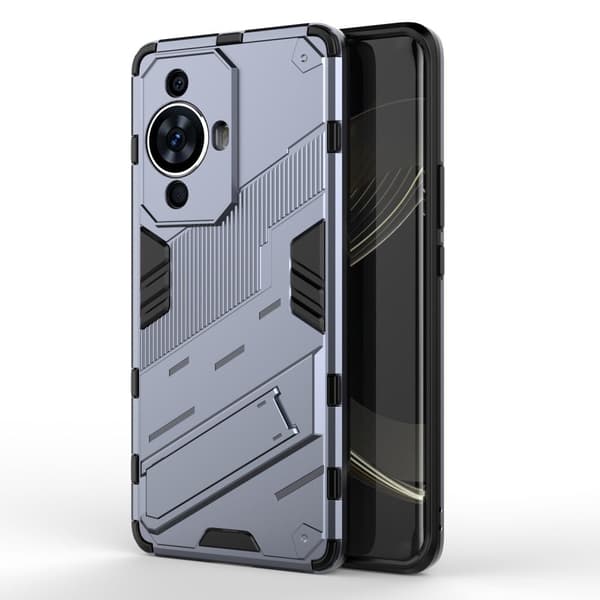 Shockproof Hybrid Deksel med A Modern Touch til Huawei Nova 11 - Mørkeblå Blue