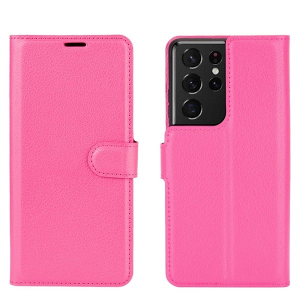 Classic Samsung Galaxy S21 Ultra 5G fodral - Rosa Rosa