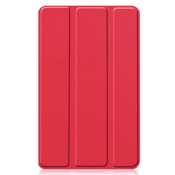 Lenovo Tab M7 flipomslag i litchi-læder - Rød Red