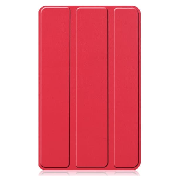 Lenovo Tab M7 Litchi Lær Flippetui - Rød Red