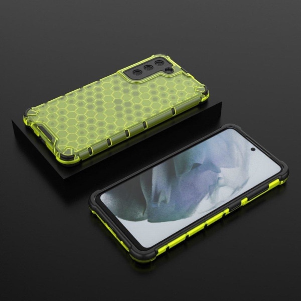 Bofink Honeycomb Samsung Galaxy S21 FE Etui - Grøn Green