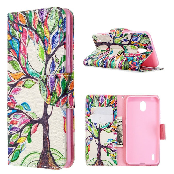 Wonderland Nokia 1.3 kotelot - Värjätty Puu Multicolor