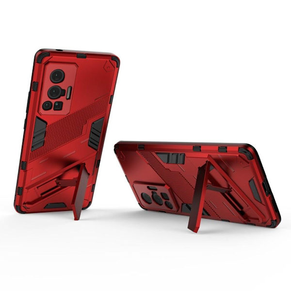 Iskunkestävä hybridikotelo Vivo X70 Pro - Punainen Red