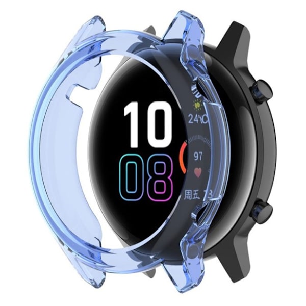 Honor MagicWatch 2 42mm holdbart etui - Gennemsigtig Blå Blue