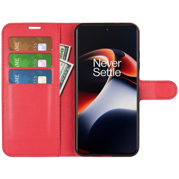 Classic OnePlus 11R / Ace 2 Läppäkotelo - Punainen Red