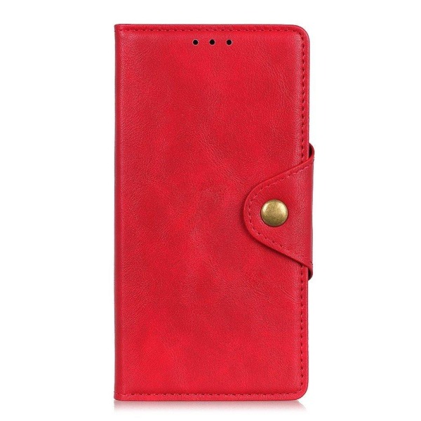 Alpha läder Nokia 3.2 fodral - Röd Röd