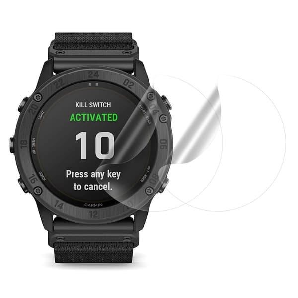 2Pcs Garmin Tactix Delta Solar clear screen protector Transparent