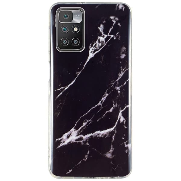 Marble Xiaomi Redmi Note 11 / 10 Prime / 10 Etui - Svart Black