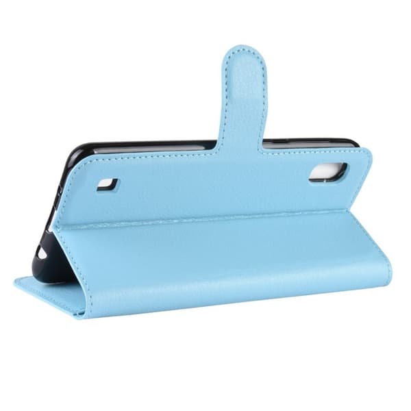 Classic Samsung Galaxy A10 etui - Babyblå Blue