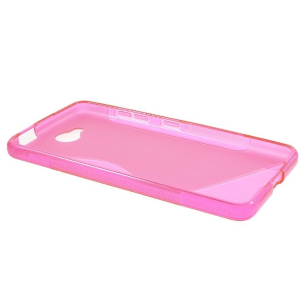 Lagerlöf TPU cover til Microsoft Lumia 650 - Rosa Pink