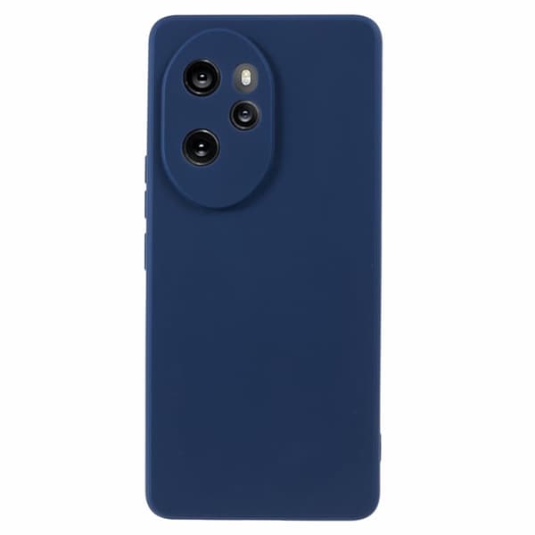 Mikrofiberforet blødt gummi Honor 100 Pro cover - Safir Blue