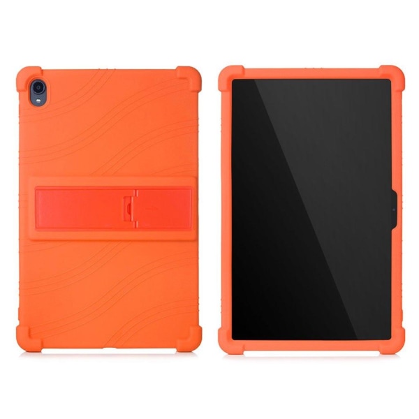 Lenovo Tab P11 slide-out style kickstand silicone case - Orange Orange