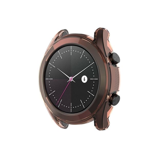 Huawei Watch GT 46mm Holdbar Klar Støtfanger - Orange Orange
