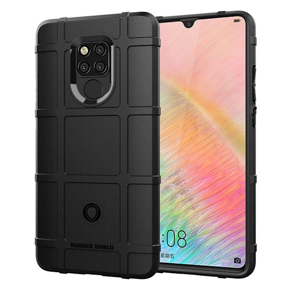 Rugged Shield cover - Huawei Mate 20 X - Sort Black