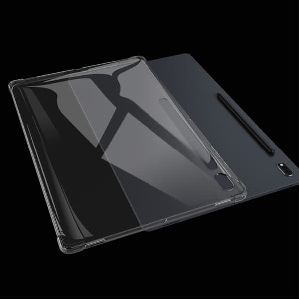 Samsung Galaxy Tab S8 Ultra krystallklart TPU-deksel Transparent