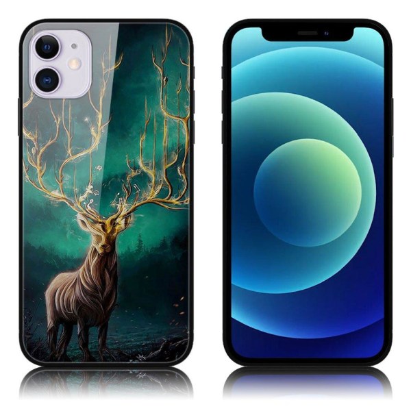 Fantasy iPhone 12 Mini cover - Tree Elk Brown