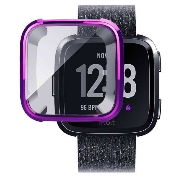 Fitbit Versa elegant galvanisering etui - Lilla Purple