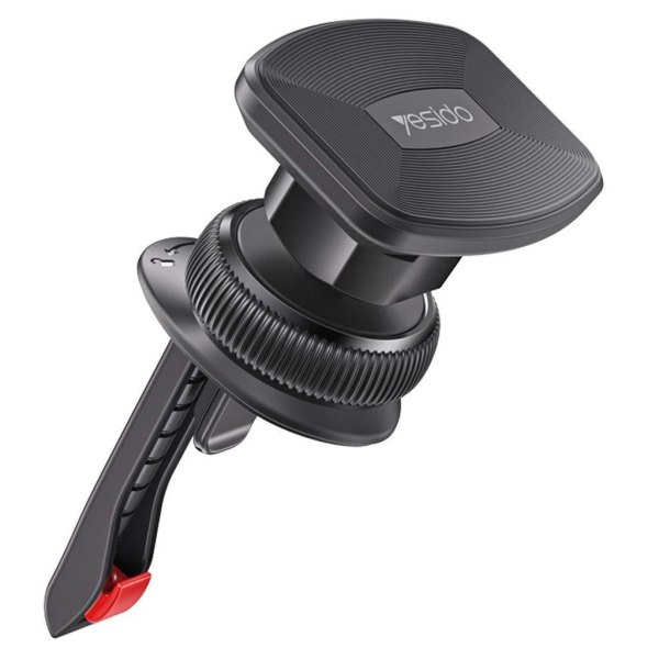 YESIDO C128 rotatable car phone mount hook clip air vent holder Black