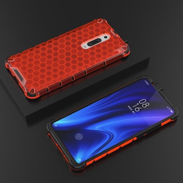 Bofink Honeycomb Xiaomi Redmi K20 Pro kuoret - Punainen Red