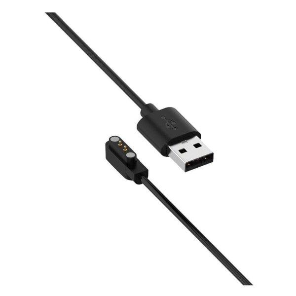 100 cm universelt magnetisk USB-ladekabel Black