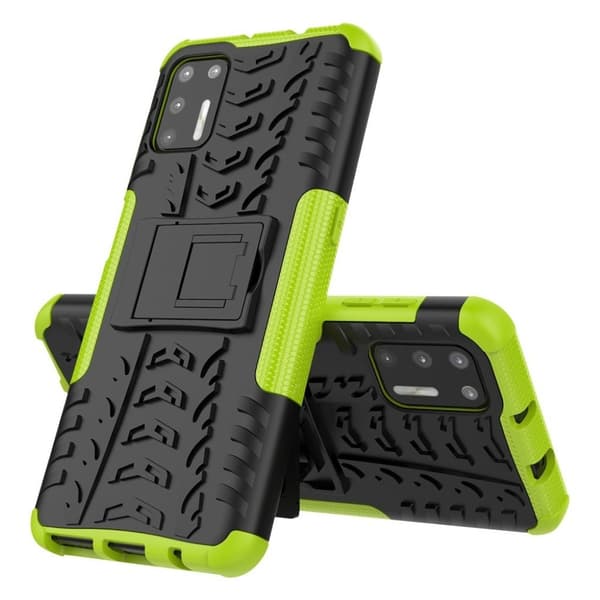 Offroad Motorola Moto G9 Plus skal - Grön Grön