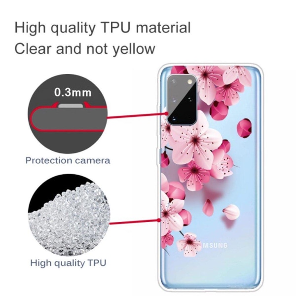 Deco Samsung Galaxy A41 kuoret - Sakura Multicolor