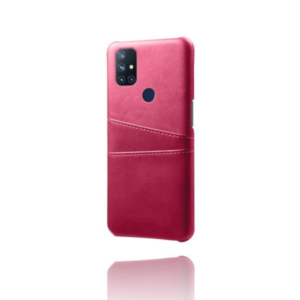 Dual Card etui - OnePlus Nord N10 5G - Rose Pink