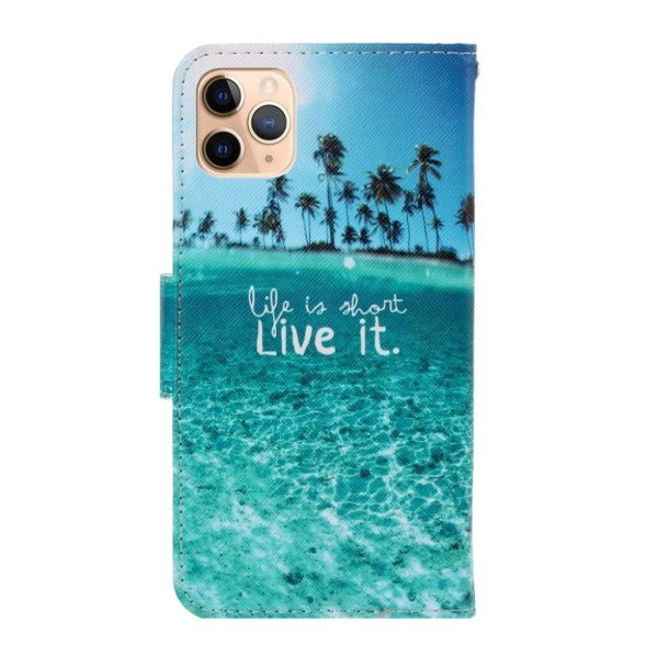 Wonderland iPhone 12 Pro Max flip case - Live It Blue