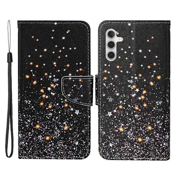 Wonderland Samsung Galaxy A54 fodral -Svart Svart
