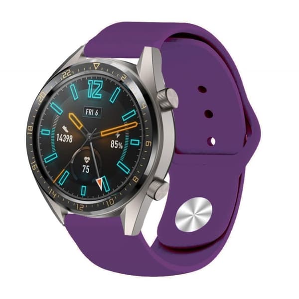 Huawei Watch GT / Watch Magic silikoneurrem - lilla Purple