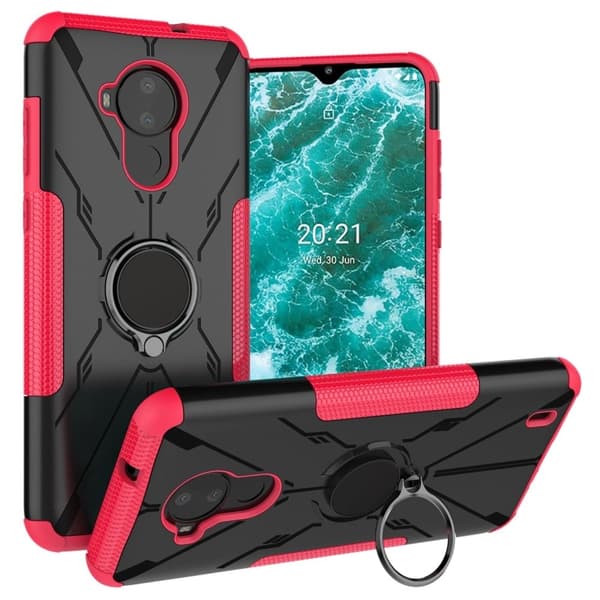 Kickstand-skydd med magnetisk platta för Nokia C30 - Ros Rosa