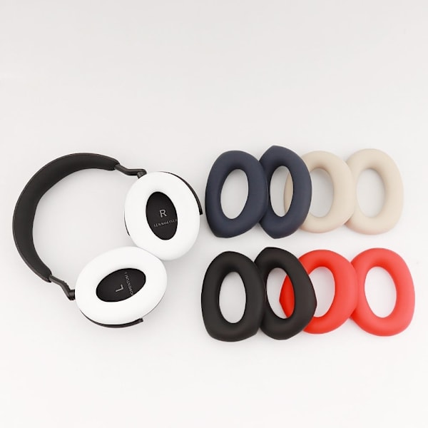 Silikon öronkuddar för Sennheiser MOMENTUM 4 - Vit Vit